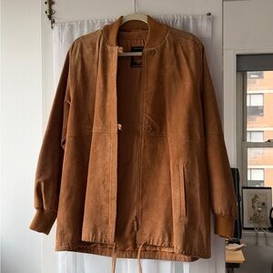 Vintage Foxrun Suede camel jacket